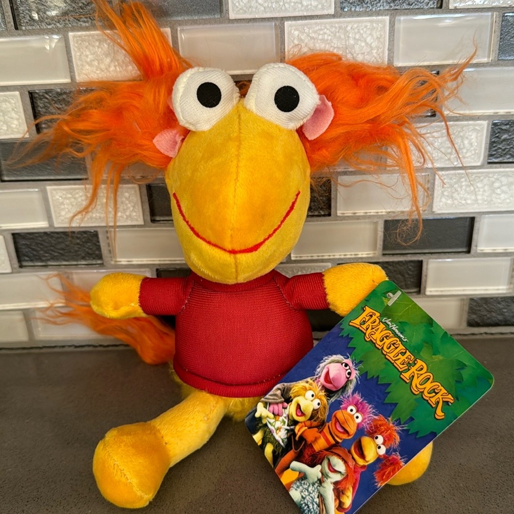 Fraggle Rock RED Plush / The Jim Henson Company 8” Officially Licensed BRAND NEW